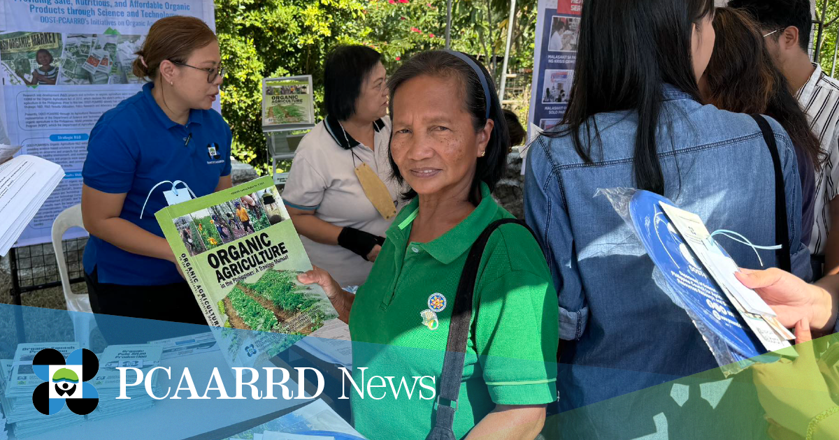 DOST-PCAARRD supports 2nd Organic Agriculture Fair